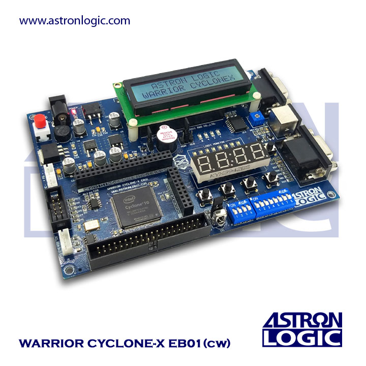 บอร์ดทดลอง FPGA รุ่น WARRIOR CYCLONE-X EB01(CW)